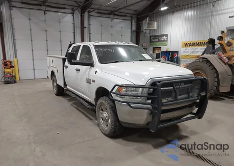 2018 Ram 2500 Tradesman 4X4 8' Box from USA, damaged, VIN 3C6UR5HJ2JG379475
